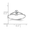 Geniune Marquise Birthstone Ring — (04) April