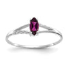 Geniune Marquise Birthstone Ring