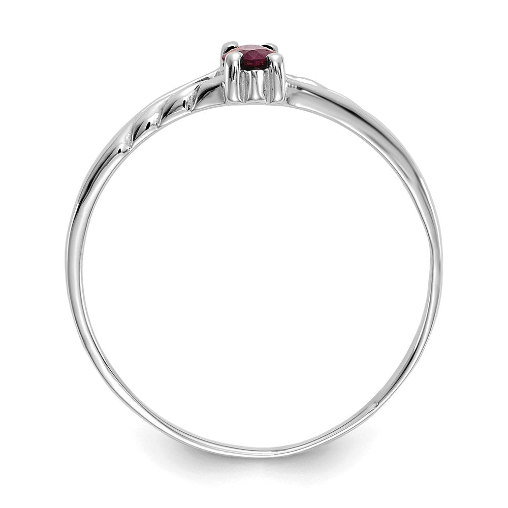 Geniune Marquise Birthstone Ring — (07) July