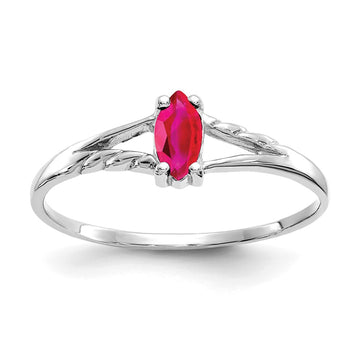 Geniune Marquise Birthstone Ring