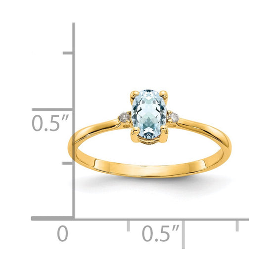 Diamond & Gemstone Birthstone Ring