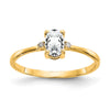 Diamond & Gemstone Birthstone Ring