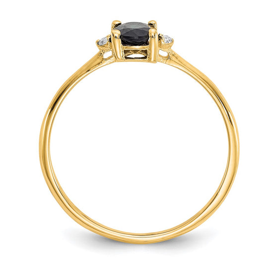 Diamond & Gemstone Birthstone Ring