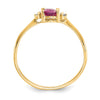 Diamond & Gemstone Birthstone Ring