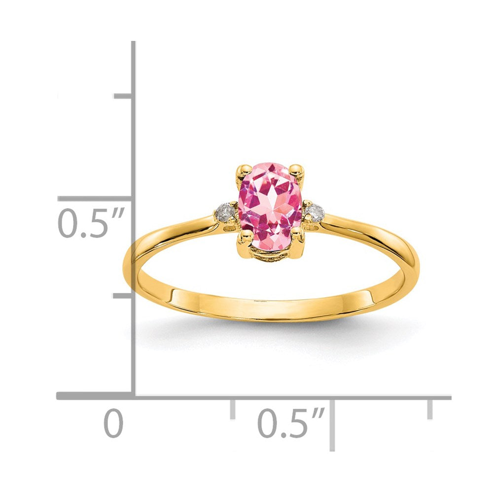 Diamond & Gemstone Birthstone Ring