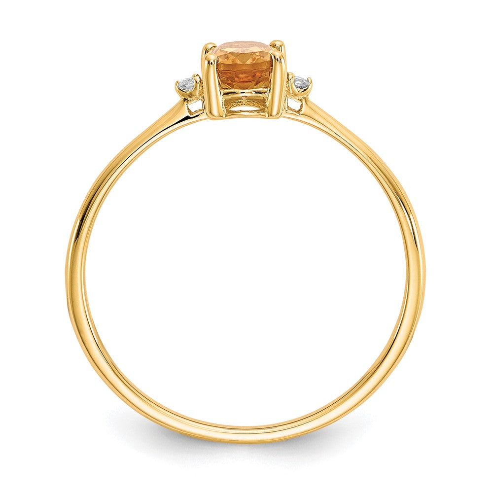 Diamond & Gemstone Birthstone Ring