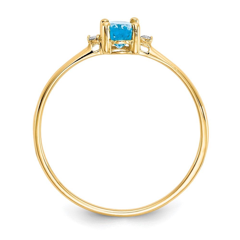 Diamond & Gemstone Birthstone Ring
