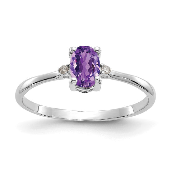 Diamond & Gemstone Birthstone Ring