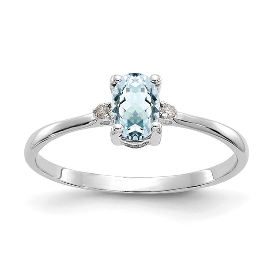 Diamond & Gemstone Birthstone Ring