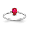 Diamond & Gemstone Birthstone Ring