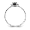 Diamond & Gemstone Birthstone Ring — Sapphire