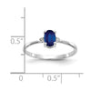 Diamond & Gemstone Birthstone Ring — Sapphire