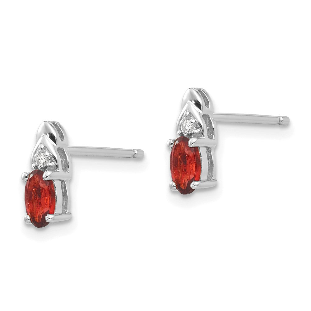 Gemstone and Diamond Earrings
