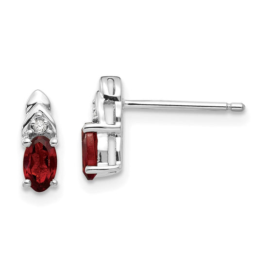 Gemstone and Diamond Earrings