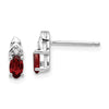 Gemstone and Diamond Earrings