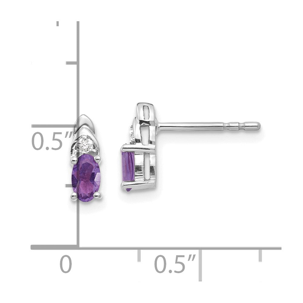 Gemstone and Diamond Earrings