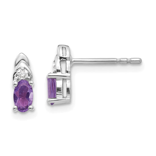 Gemstone and Diamond Earrings
