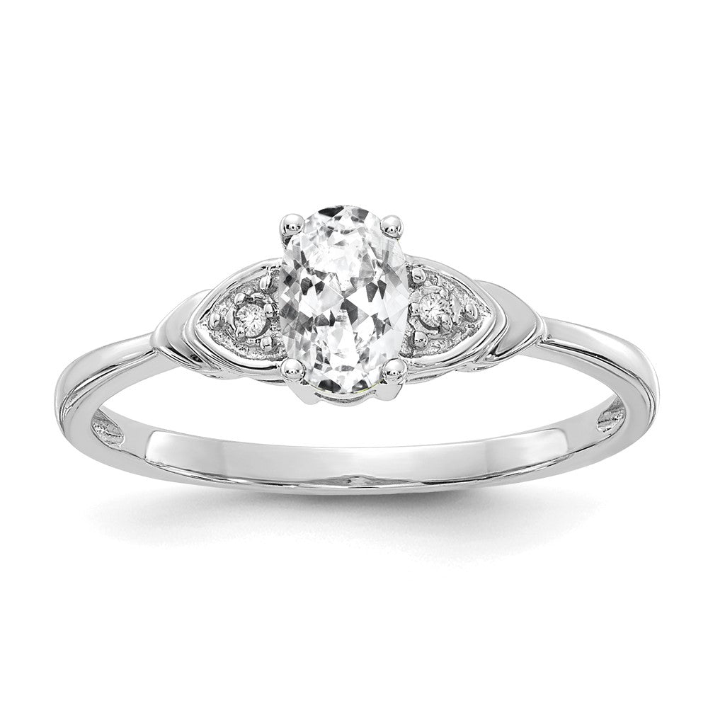 Gemstone and Diamond Ring