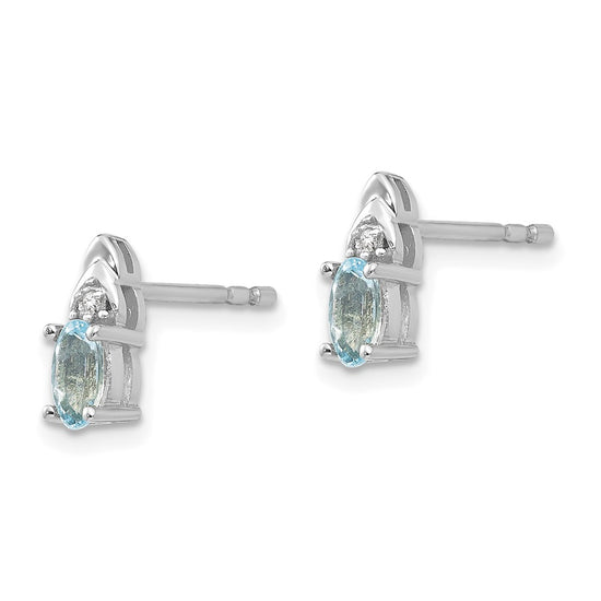 Gemstone and Diamond Earrings