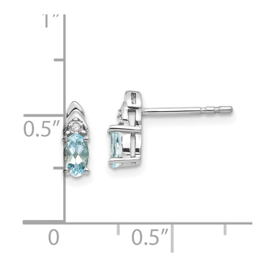 Gemstone and Diamond Earrings