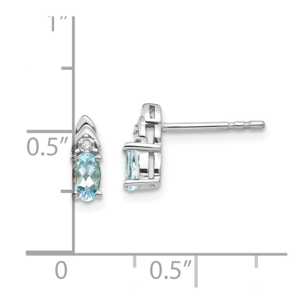 Gemstone and Diamond Earrings