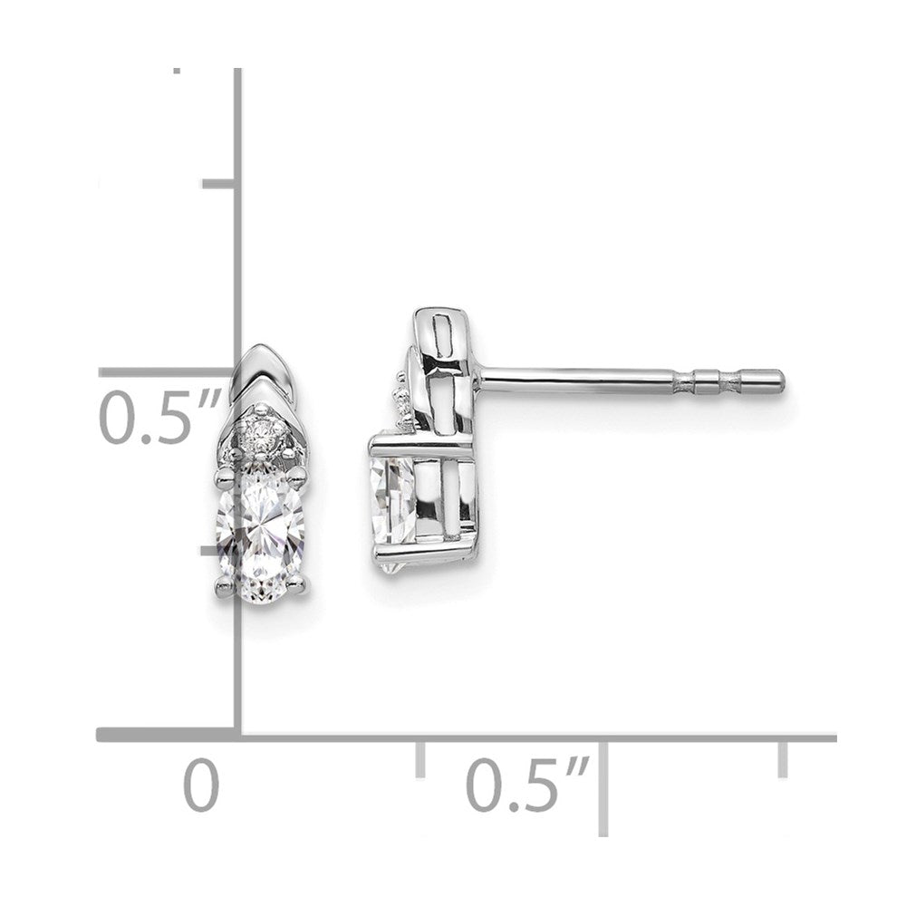 Gemstone and Diamond Earrings