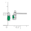 Gemstone and Diamond Earrings
