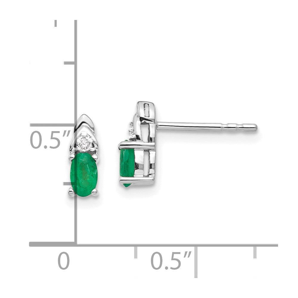 Gemstone and Diamond Earrings