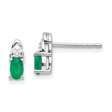 Gemstone and Diamond Earrings