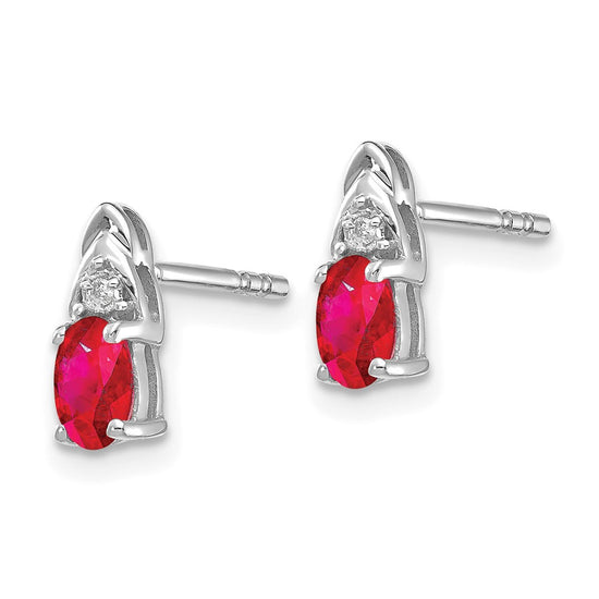 Gemstone and Diamond Earrings
