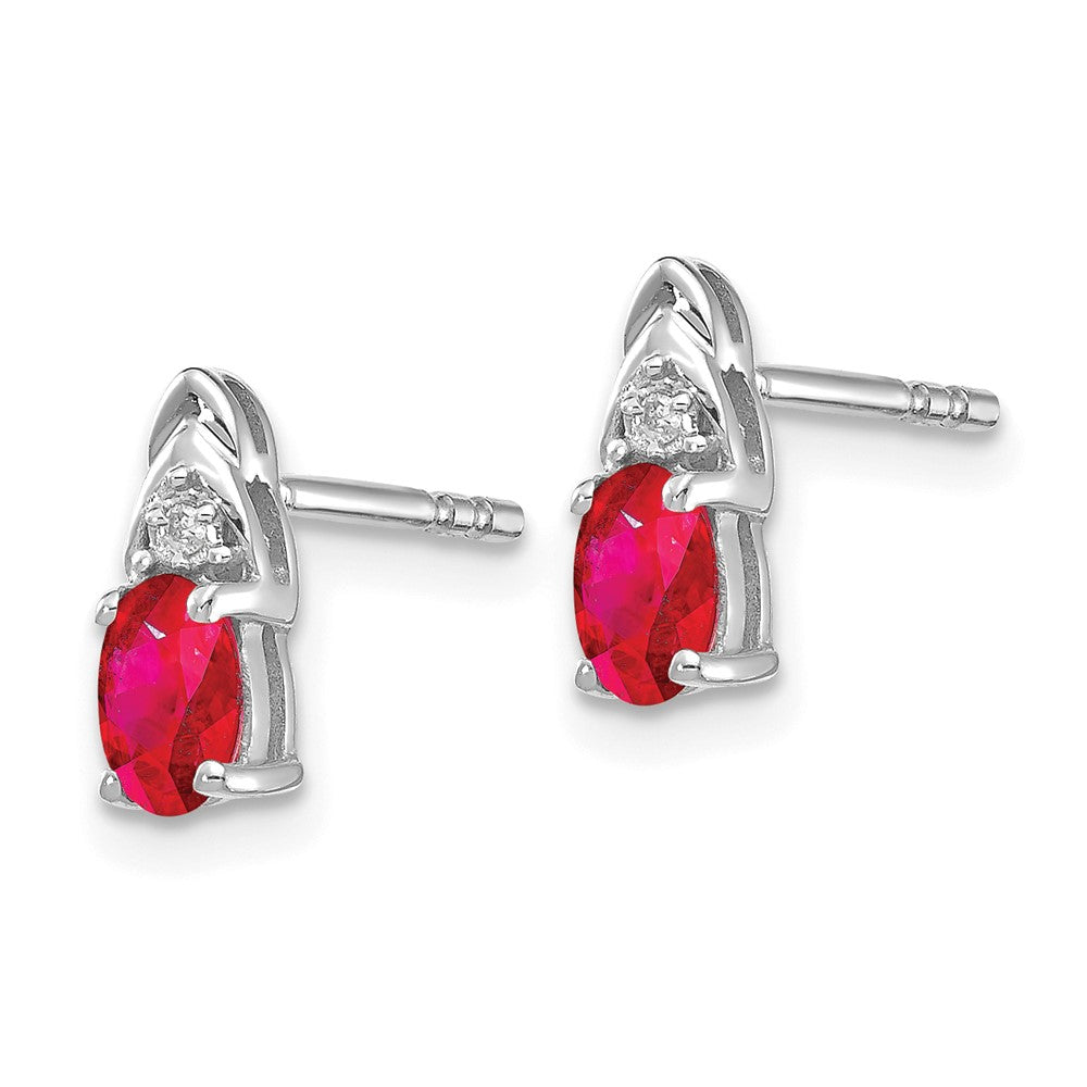 Gemstone and Diamond Earrings