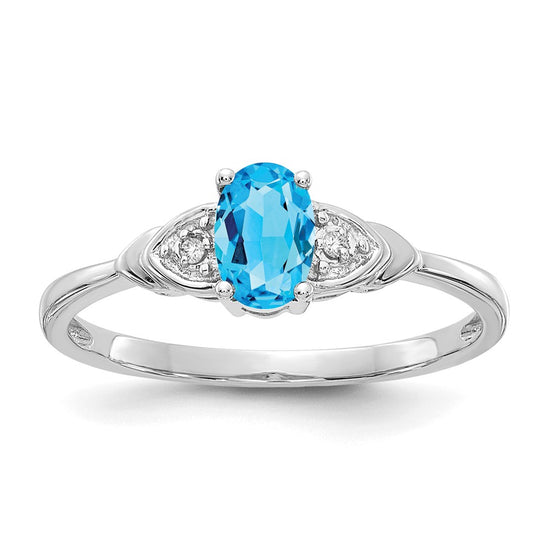 Gemstone and Diamond Ring