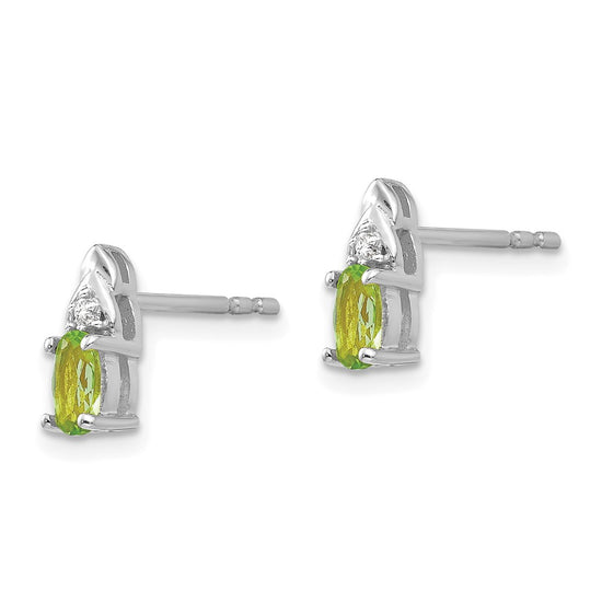 Gemstone and Diamond Earrings
