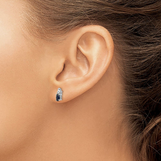 Gemstone and Diamond Earrings
