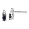 Gemstone and Diamond Earrings