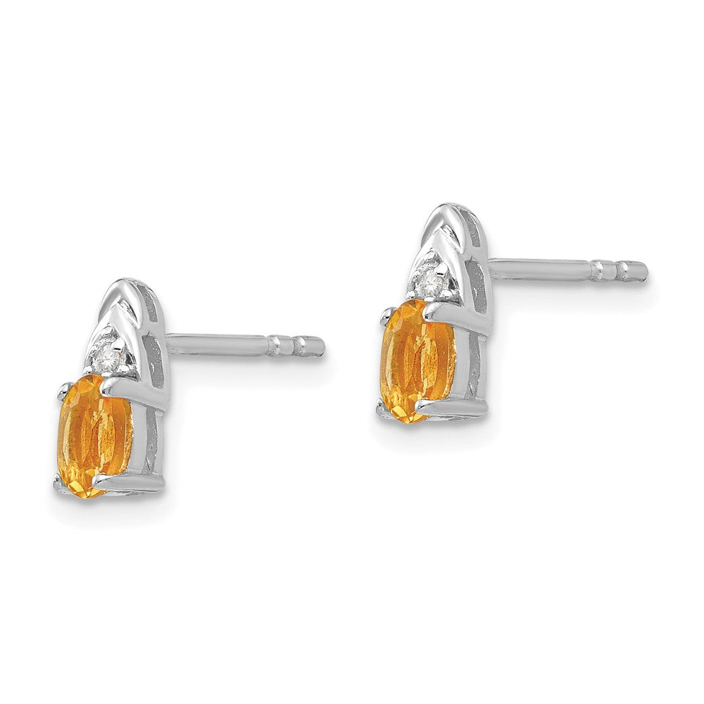 Gemstone and Diamond Earrings