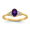 Gemstone and Diamond Ring