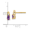 Gemstone and Diamond Earrings