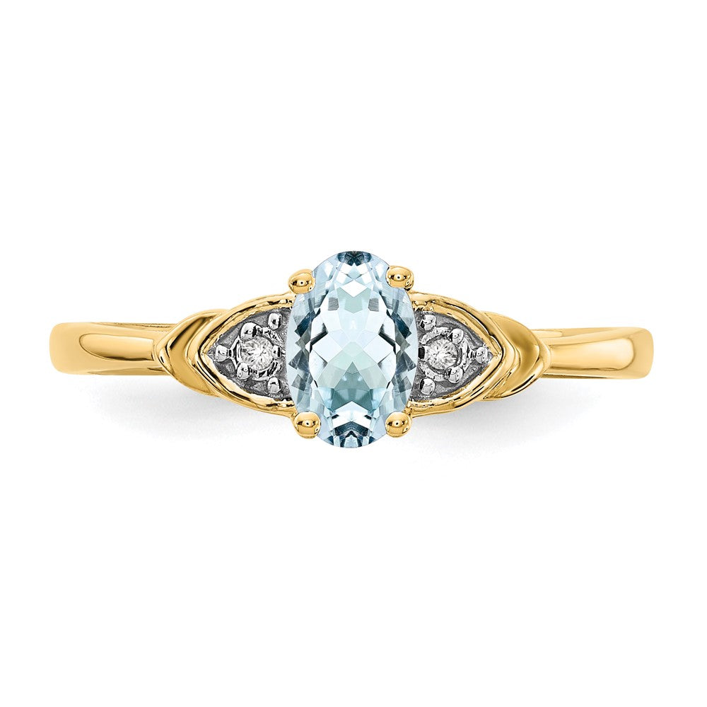 Gemstone and Diamond Ring