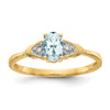 Gemstone and Diamond Ring