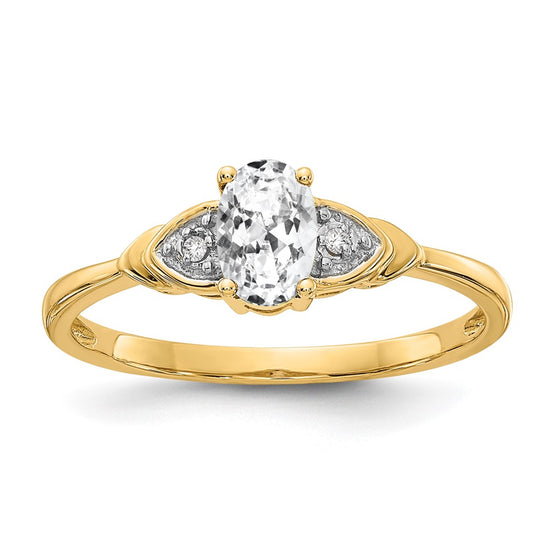 Gemstone and Diamond Ring