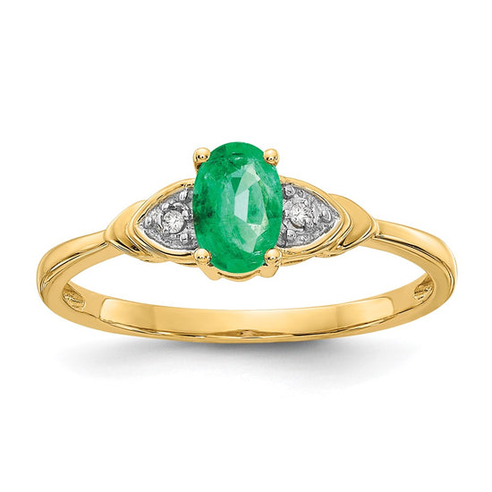 Gemstone and Diamond Ring
