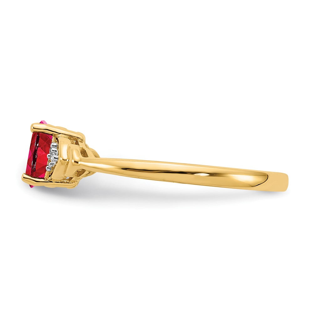 Gemstone and Diamond Ring