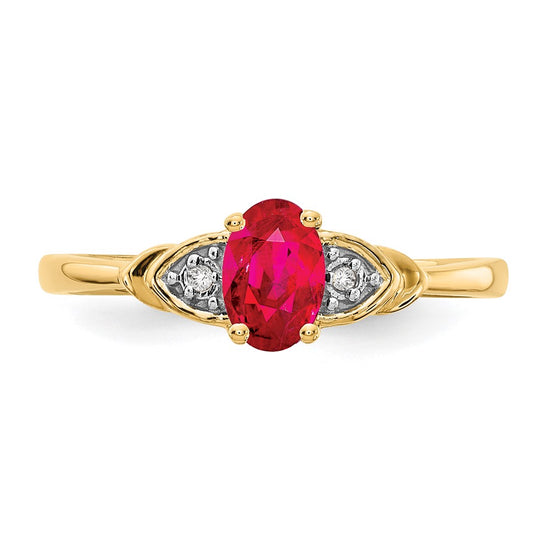 Gemstone and Diamond Ring