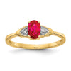 Gemstone and Diamond Ring