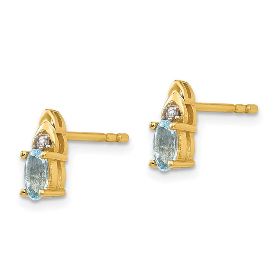 Gemstone and Diamond Earrings
