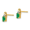 Gemstone and Diamond Earrings