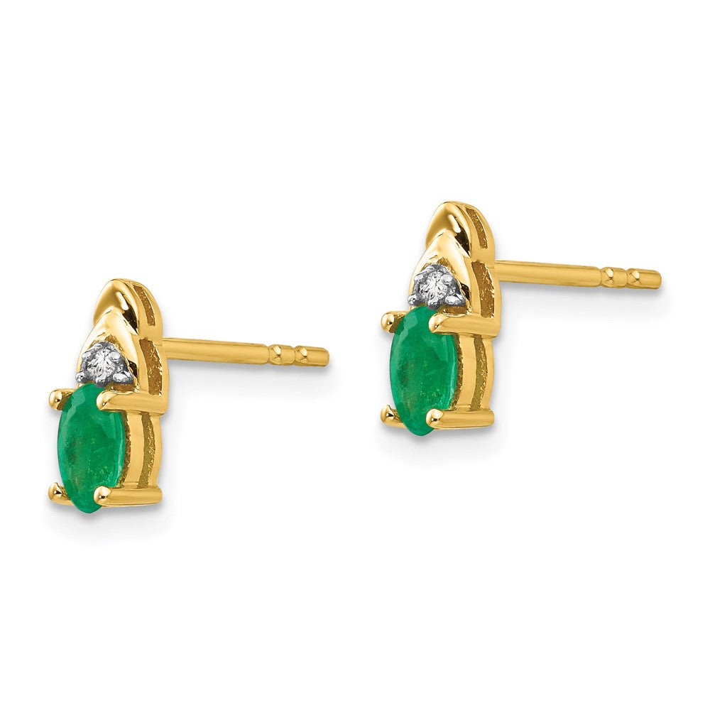 Gemstone and Diamond Earrings