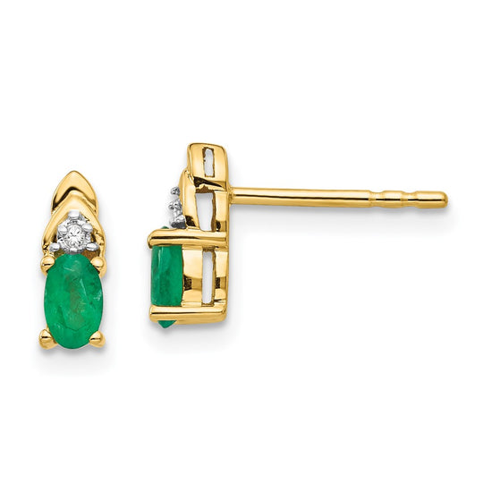 Gemstone and Diamond Earrings