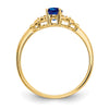 Gemstone and Diamond Ring